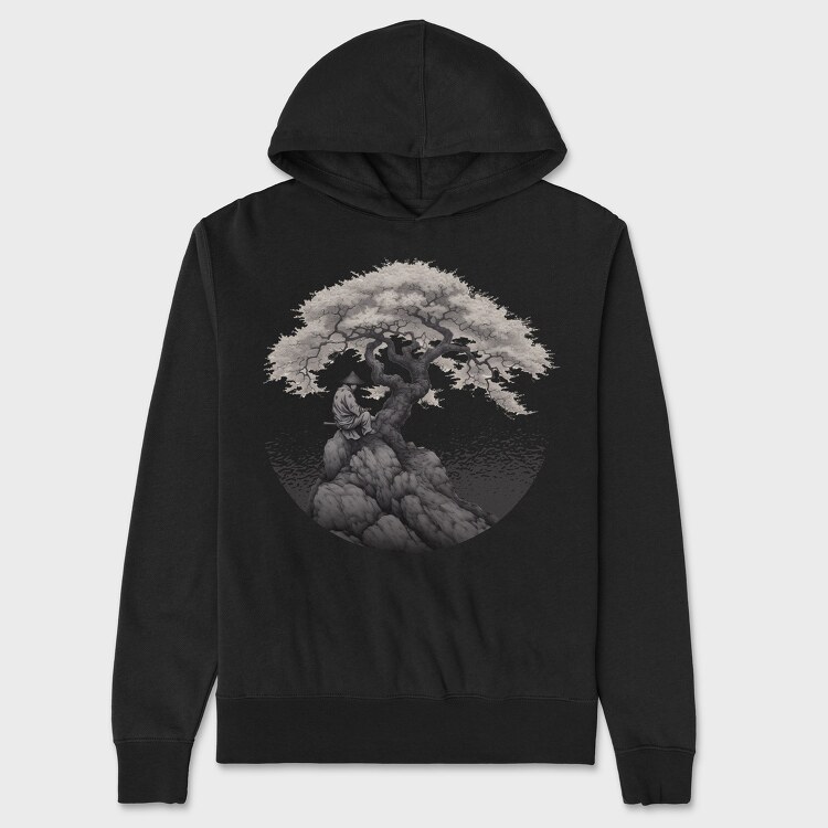 Sakura Tree, Hanorac Oversize Barbati (Unisex)