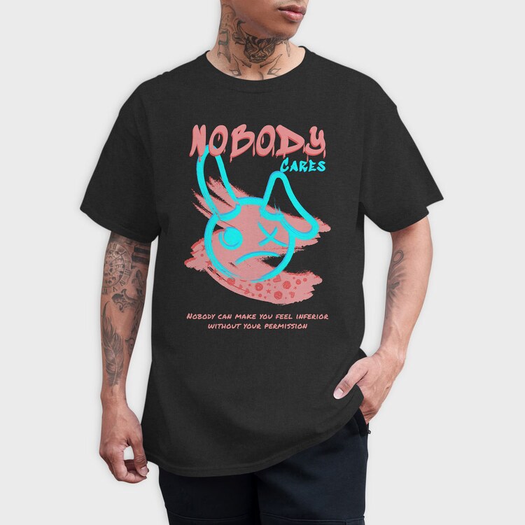 Nobody Cares, Tricou Barbati (Unisex)