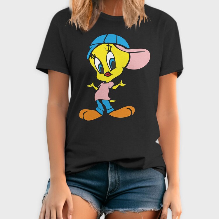 Cartoon Retro Tweety 4, Tricou Barbati (Unisex)