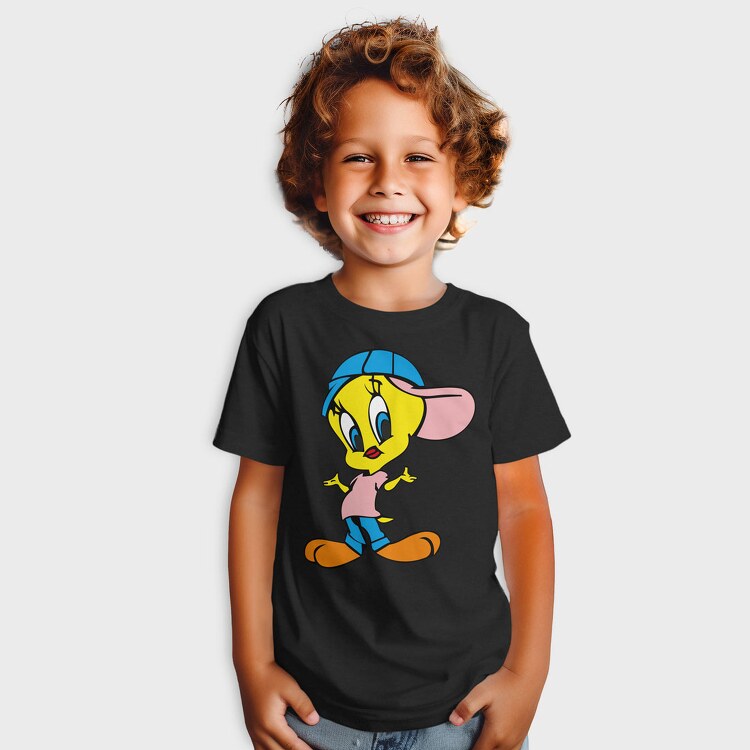 Cartoon Retro Tweety 4, Tricou Copii