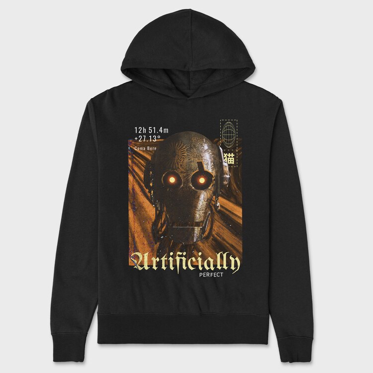 Robot Scream, Hanorac Oversize Barbati (Unisex)