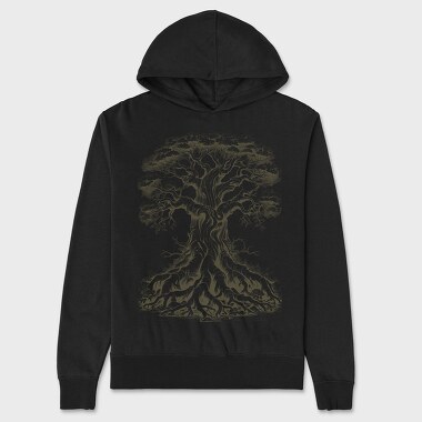 Old Tree, Hanorac Oversize Barbati (Unisex)