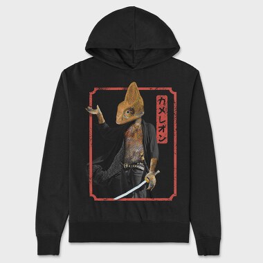 Ninja Chameleon, Hanorac Oversize Barbati (Unisex)