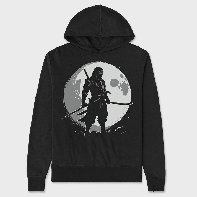 Ninja Moon, Hanorac Oversize Barbati (Unisex)