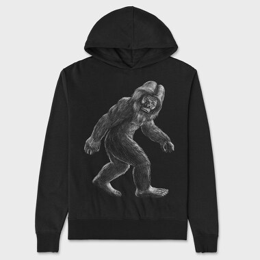 Realistic Big Foot, Hanorac Oversize Barbati (Unisex)