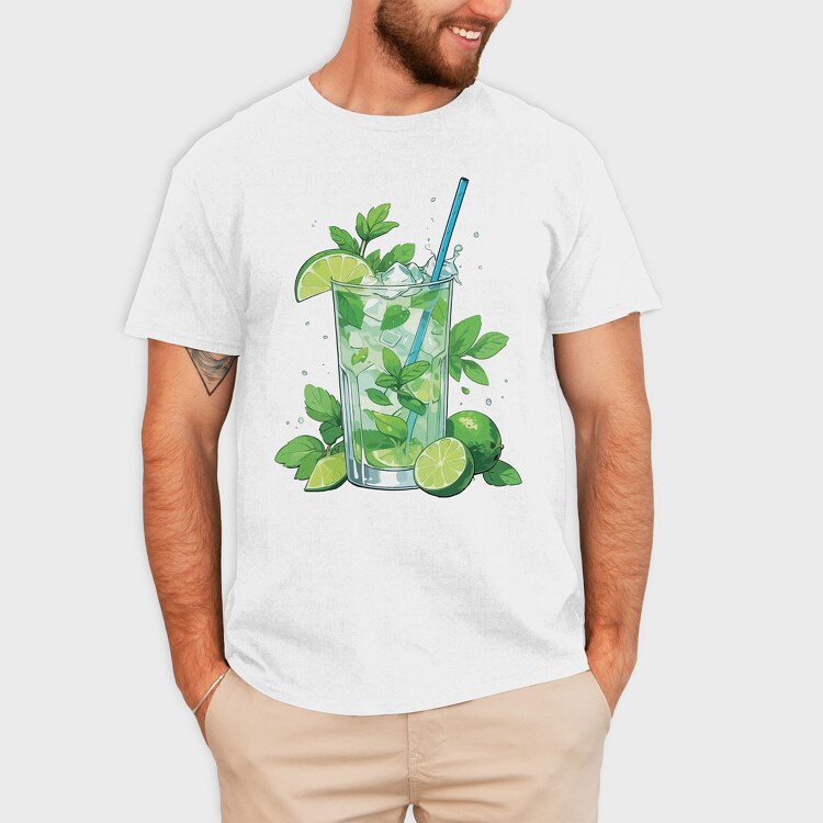 Mojito, Tricou Barbati (Unisex)