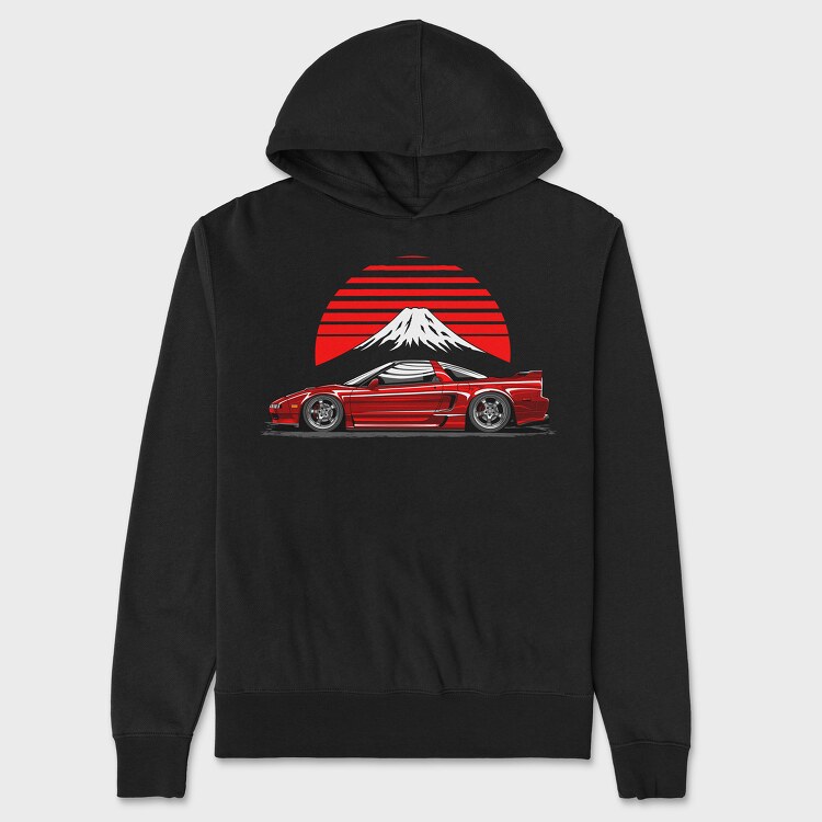 NSX Side, Hanorac Oversize Barbati (Unisex)