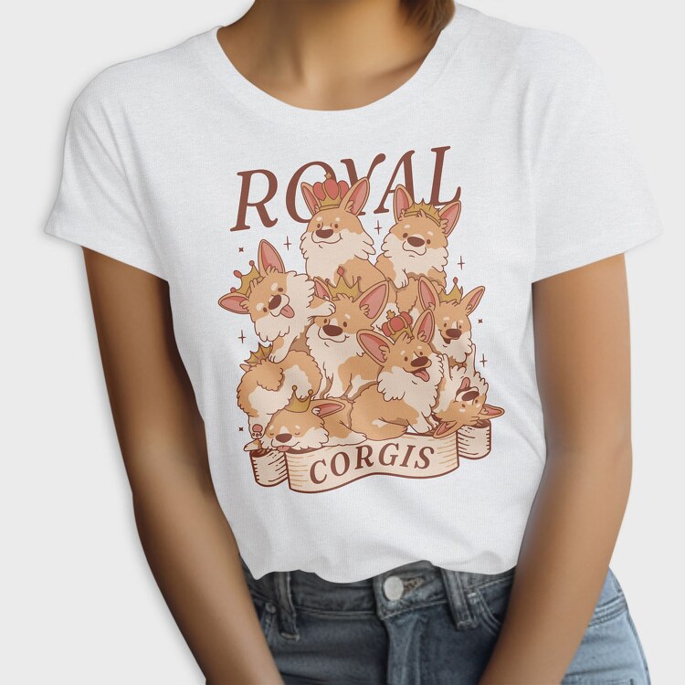 Royal Corgis, Tricou Femei