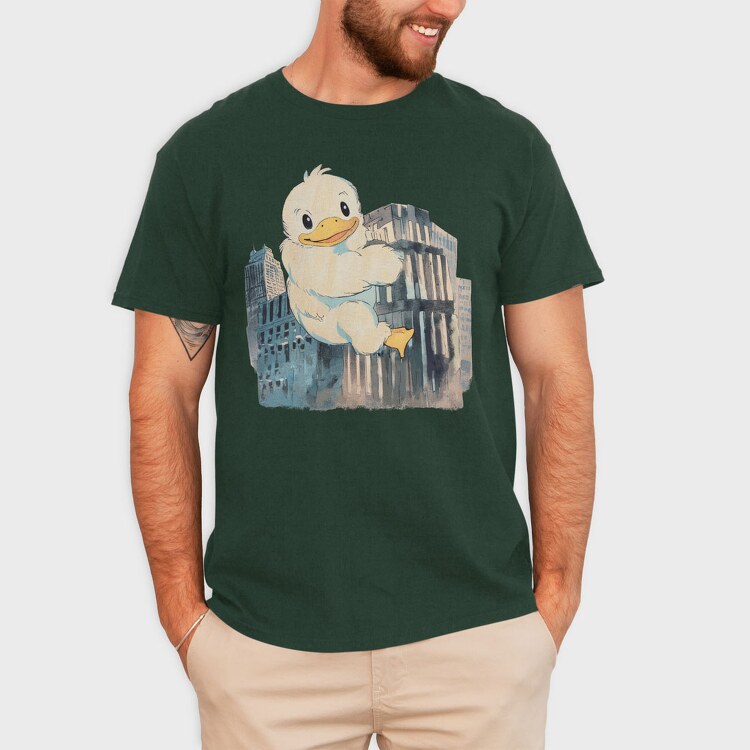 duck Building, Tricou Barbati (Unisex)