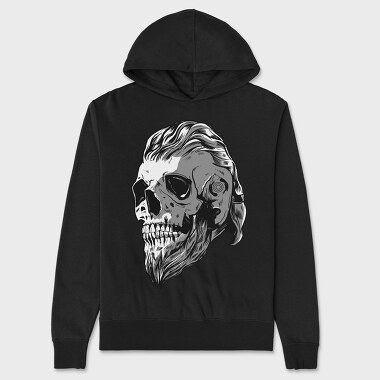 Vikingskull, Hanorac Oversize Barbati (Unisex)