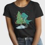 Trex Chistmas Tree, Tricou Femei
