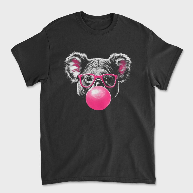 Koala Bubblegum Monochrome Sunglasses Pink, Tricou Barbati (Unisex)