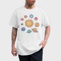 Kawaii Solar System, Tricou Barbati (Unisex)