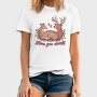 Valentine Deer, Tricou Barbati (Unisex)