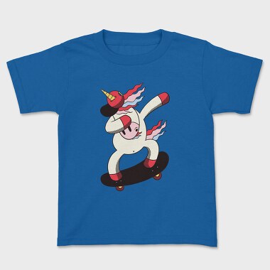 Tricou Copii, Dabbing Skater Unicorn