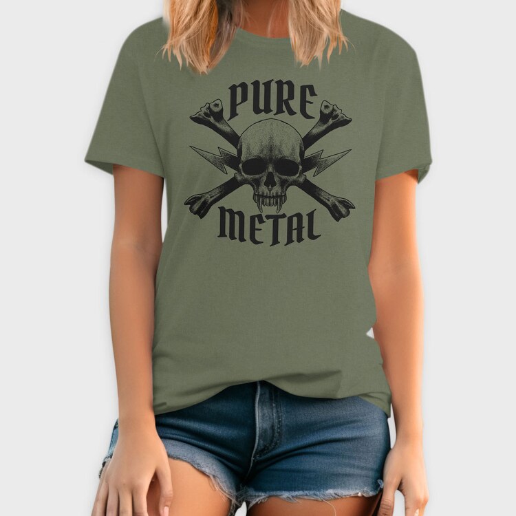 Pure Metal, Tricou Barbati (Unisex)