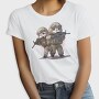 sloths guns, Tricou Femei