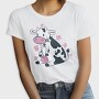 Cute Cow Pink, Tricou Femei