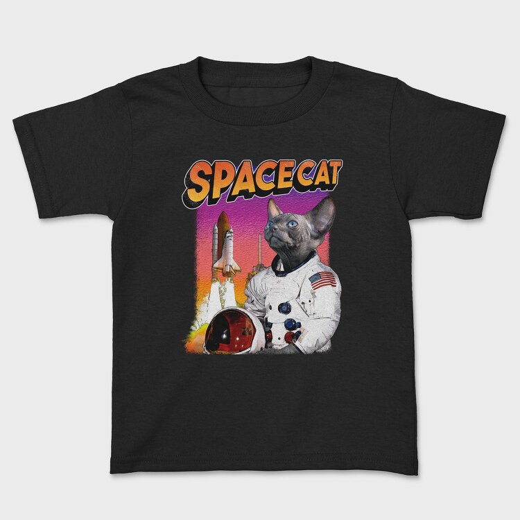 Space Sphynx Cat, Tricou Copii