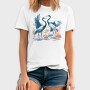 Dancing Cranes, Tricou Barbati (Unisex)