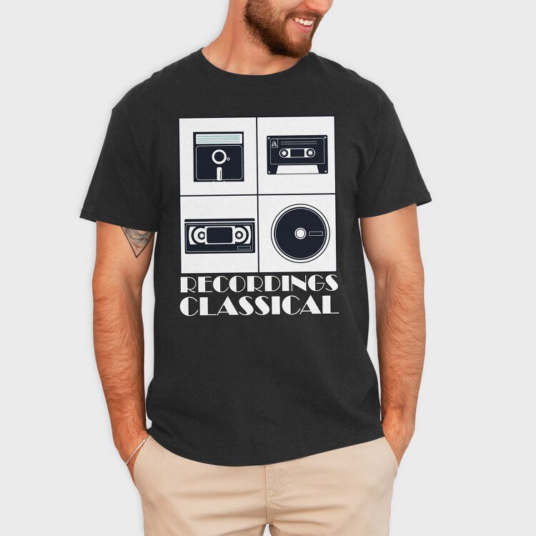 Recordings Classical, Tricou Barbati (Unisex)