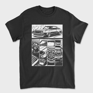 Classic Car, Tricou Barbati (Unisex)
