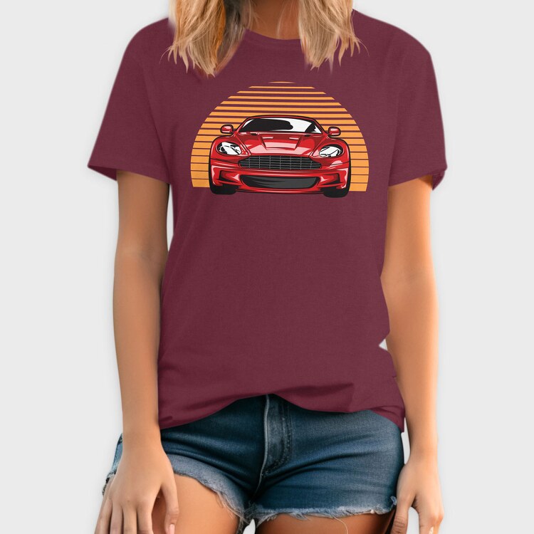 Aston Retro, Tricou Barbati (Unisex)