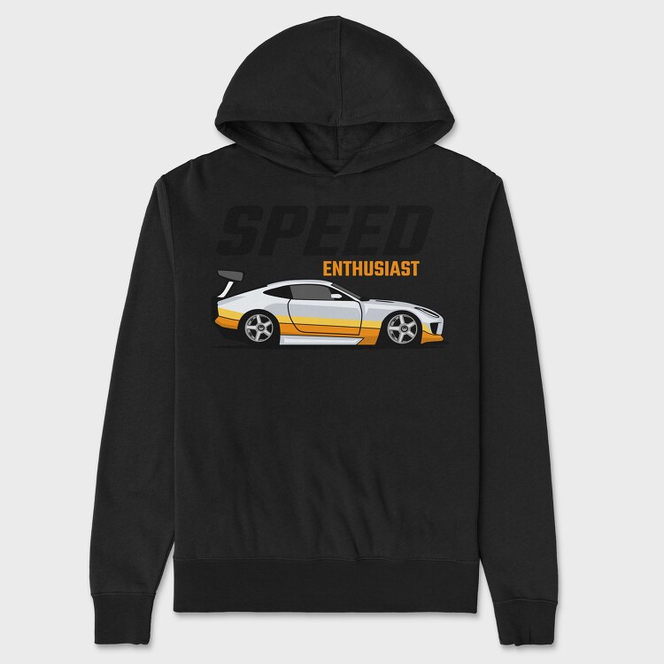 Speed Enthusiast, Hanorac Oversize Barbati (Unisex)