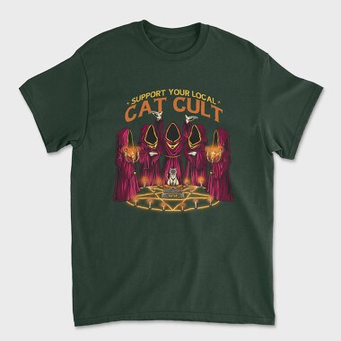 Cat Cult, Tricou Barbati (Unisex)