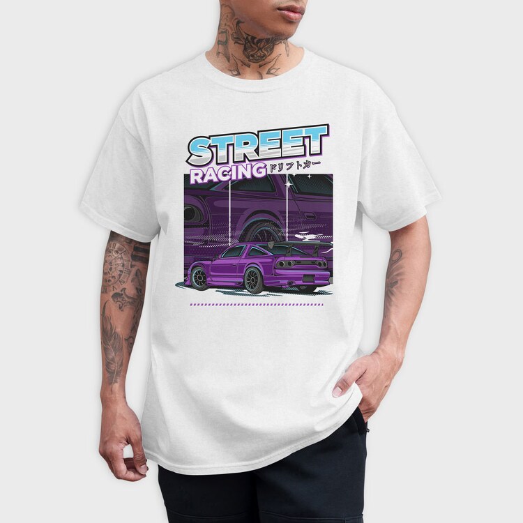 Street Racing 2, Tricou Barbati (Unisex)