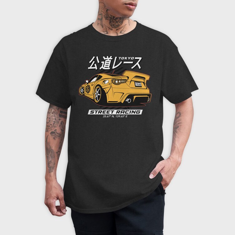 Street Racing 4, Tricou Barbati (Unisex)