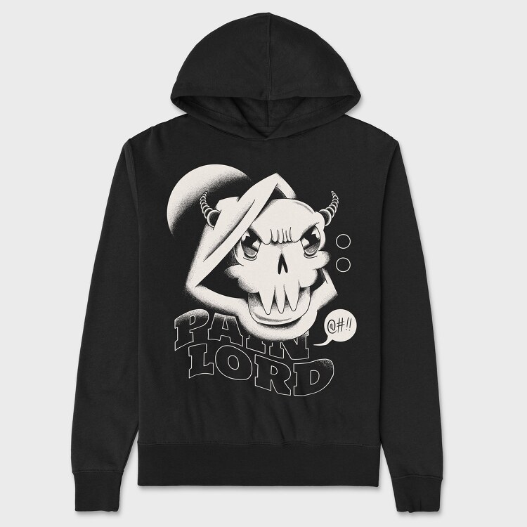 Retro Villains 09, Hanorac Oversize Barbati (Unisex)