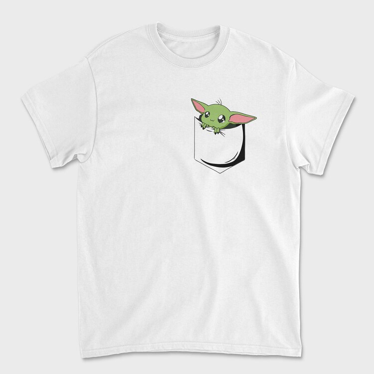Pocket Baby Yoda 23, Tricou Barbati (Unisex)