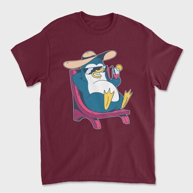 Cool Pinguin, Tricou Barbati (Unisex)
