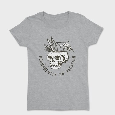 Summer Vacation Skull, Tricou Femei