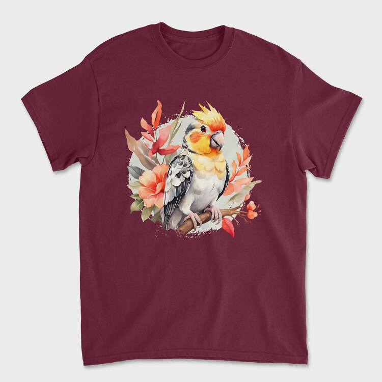 Watercolor Birdd, Tricou Barbati (Unisex)