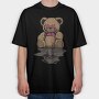 Broken Culture Bear, Tricou Oversize Barbati (Unisex)