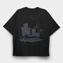 City Night Drive, Tricou Oversize Barbati (Unisex)