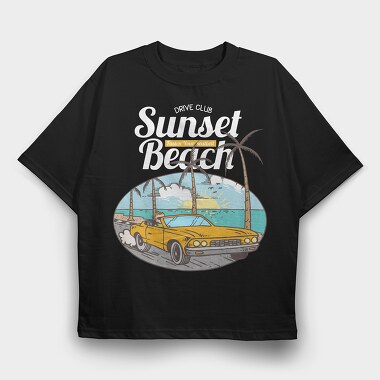 Coast To Coast, Tricou Oversize Barbati (Unisex)