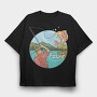 Fishing and Have Fun, Tricou Oversize Barbati (Unisex)