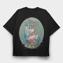 Light House, Tricou Oversize Barbati (Unisex)