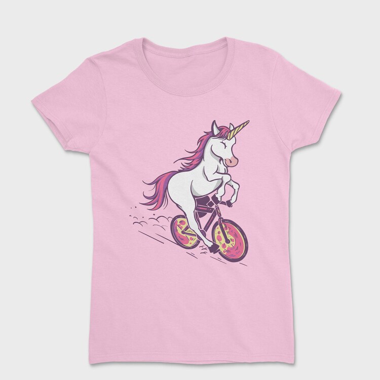 Tricou Femei, Bicicle Unicorn