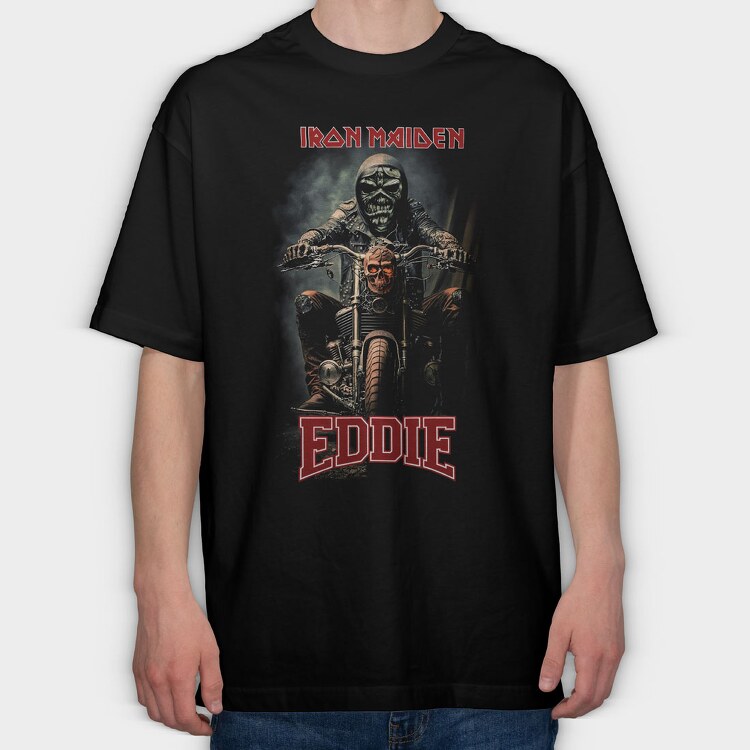 Iron Maiden 10, Tricou Oversize Barbati (Unisex)