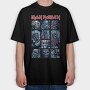 Iron Maiden, Tricou Oversize Barbati (Unisex)
