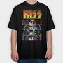 Kiss 6, Tricou Oversize Barbati (Unisex)