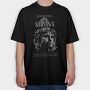 Nirvana, Tricou Oversize Barbati (Unisex)