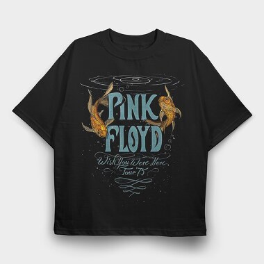 Pink Floyd 3, Tricou Oversize Barbati (Unisex)