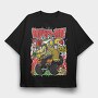 Bowser Ride, Tricou Oversize Barbati (Unisex)