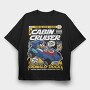 Donald Cabin Cruiser, Tricou Oversize Barbati (Unisex)