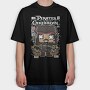 Jack Sparrow Pirates Of The Caribbean, Tricou Oversize Barbati (Unisex)